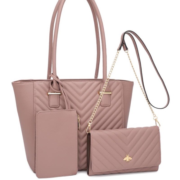 Bee tote with Crossbody - Picture 1 of 3